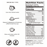 Load image into Gallery viewer, Healthy nutrition label showing vitamins and nootropics
